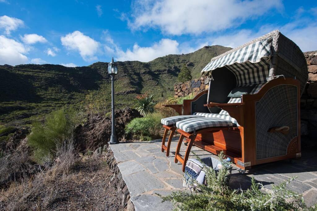 Luxury Villa In Nature With Swimming Pool Tenerife, Santiago Del Teide, With Sea And Mountain Views El Retamar Bagian luar foto