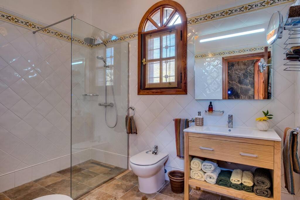 Luxury Villa In Nature With Swimming Pool Tenerife, Santiago Del Teide, With Sea And Mountain Views El Retamar Bagian luar foto
