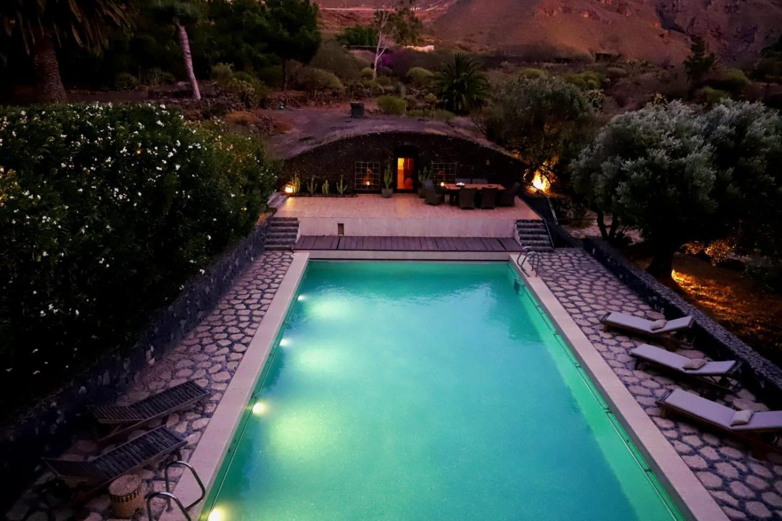 Luxury Villa In Nature With Swimming Pool Tenerife, Santiago Del Teide, With Sea And Mountain Views El Retamar Bagian luar foto