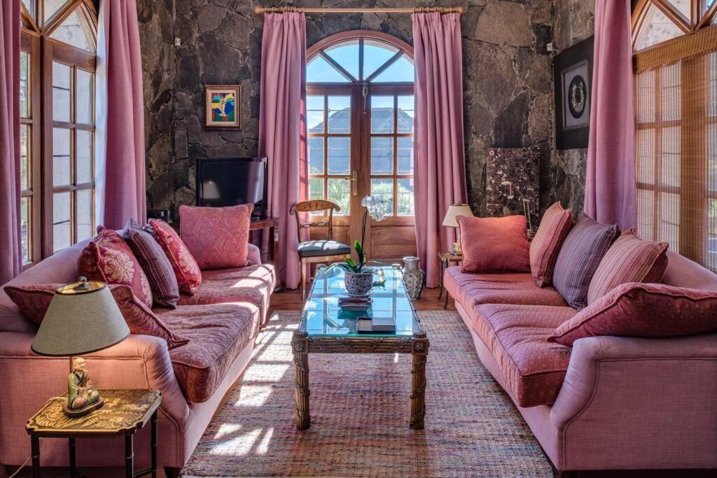 Luxury Villa In Nature With Swimming Pool Tenerife, Santiago Del Teide, With Sea And Mountain Views El Retamar Ruang foto