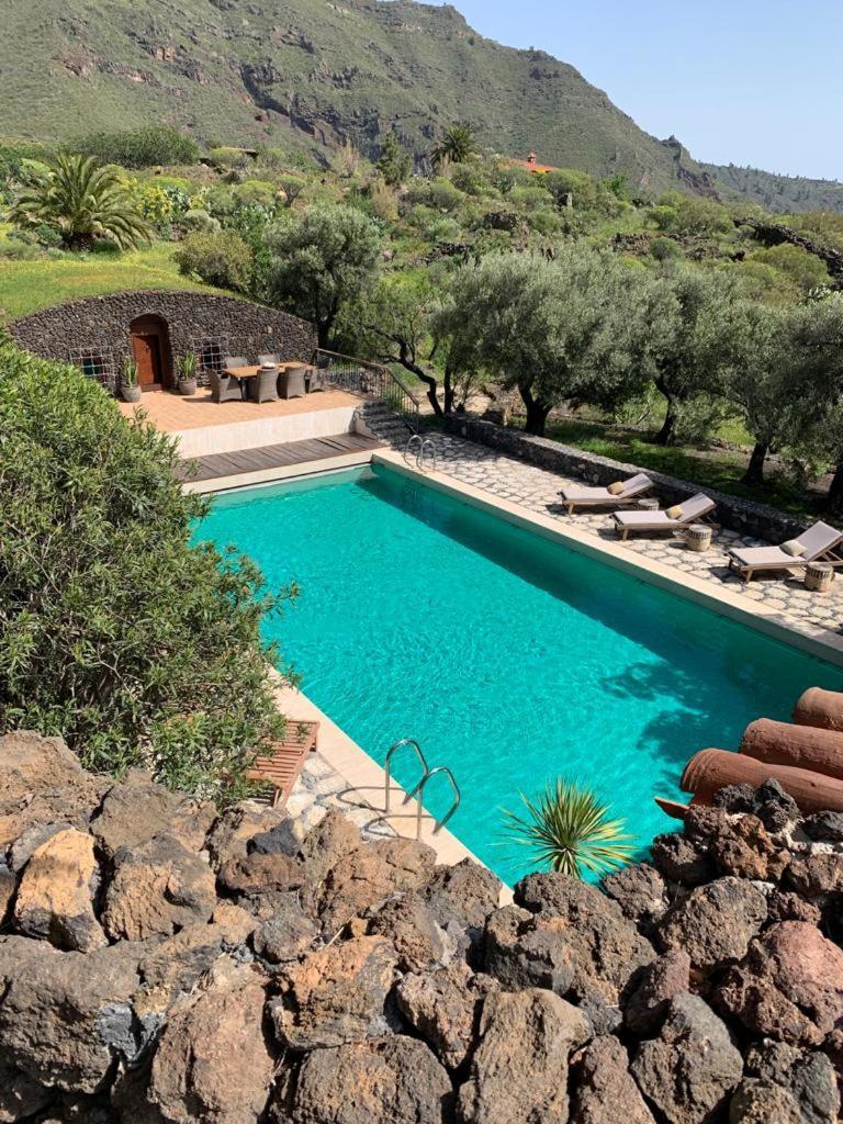 Luxury Villa In Nature With Swimming Pool Tenerife, Santiago Del Teide, With Sea And Mountain Views El Retamar Ruang foto